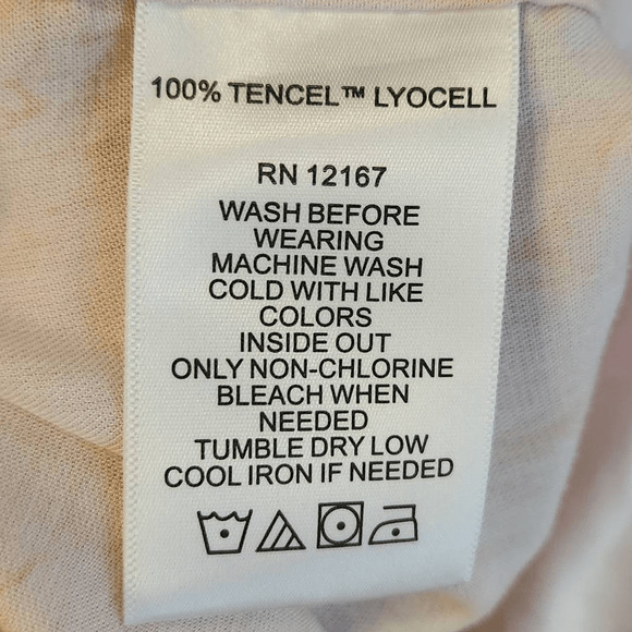 Lori Felt Los Angeles Pink Oil Slick Print Button Down Shirt XL NWT (4310) - Picture 11 of 11